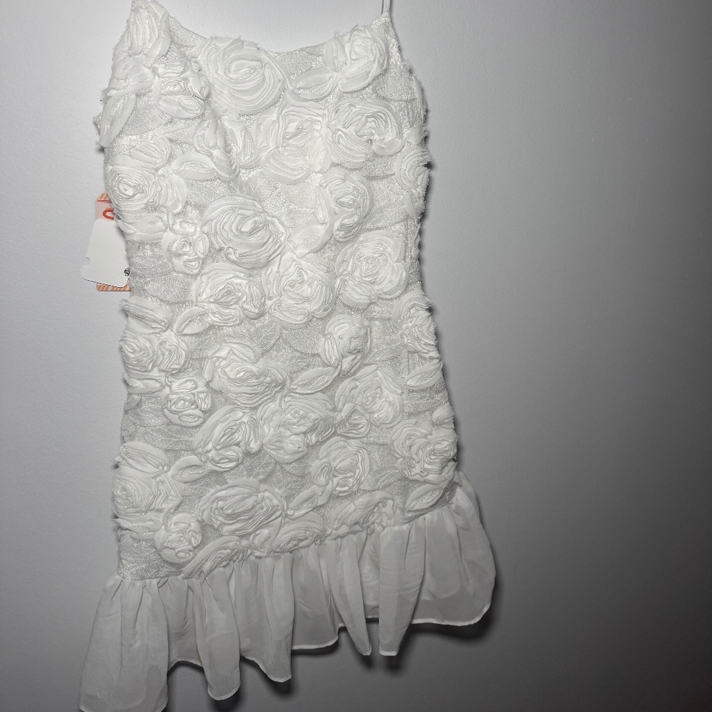 WHITE Engagement DRESS summer
